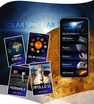 Solar Space app and cards