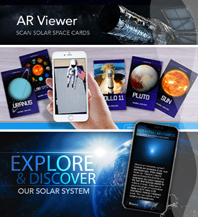 Solar Space AR promotional graphics